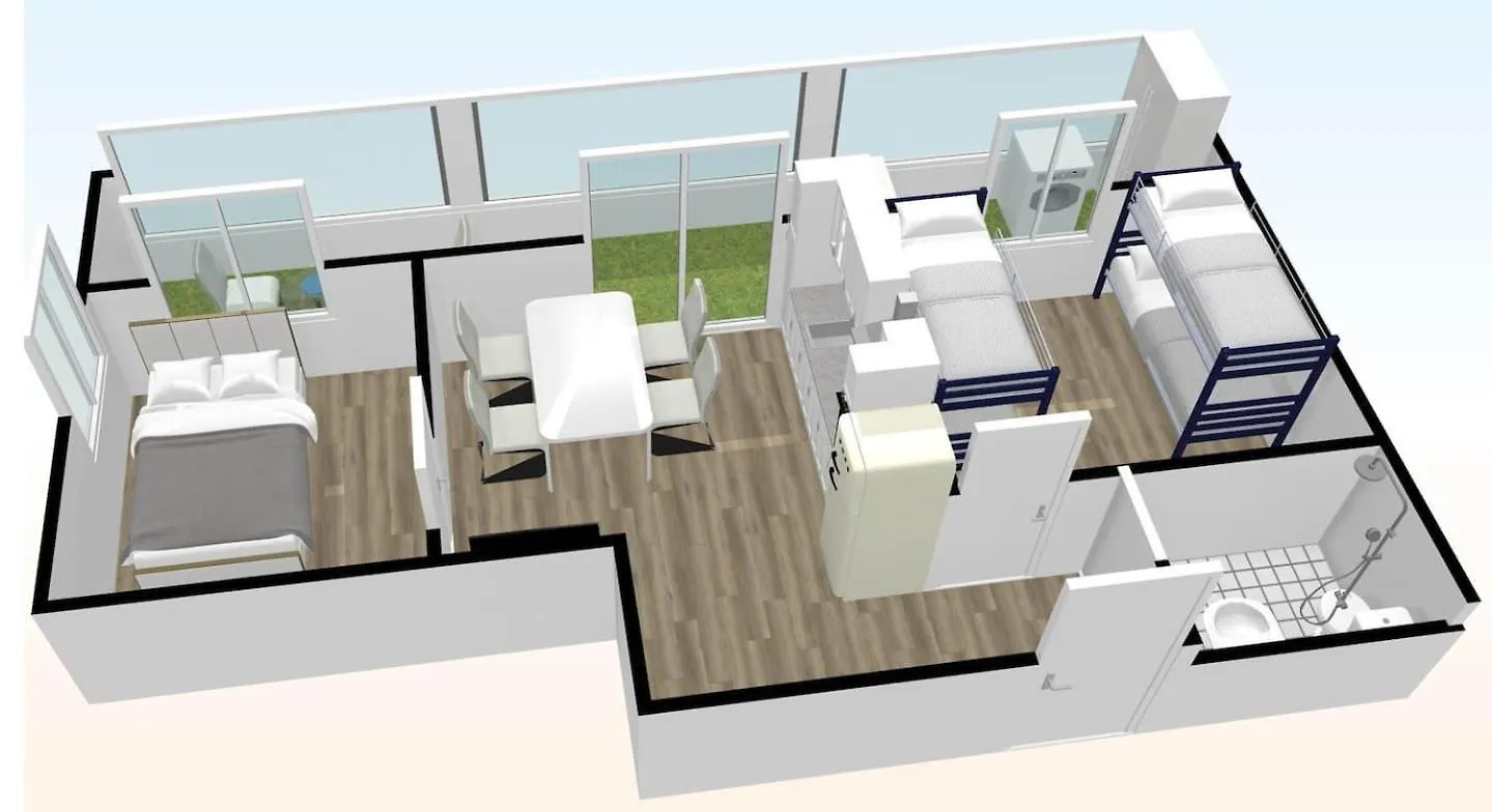 Sunny Tarrace House - Hongdae Station 2Min Walk Apartment Seoul